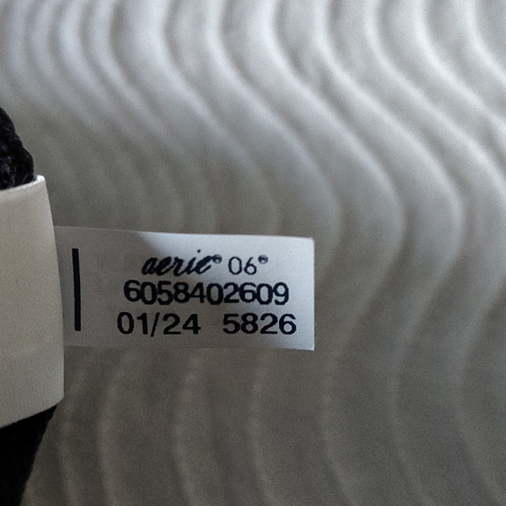 Aerie Offline Womens Goals High Waisted Legging 7/8 Hi-Rise Sz M Black Athletic - Picture 13 of 14